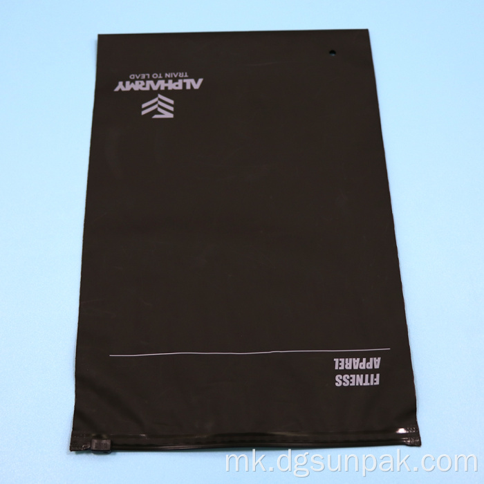 ГРС рециклирани кеси за пакување облека со патент